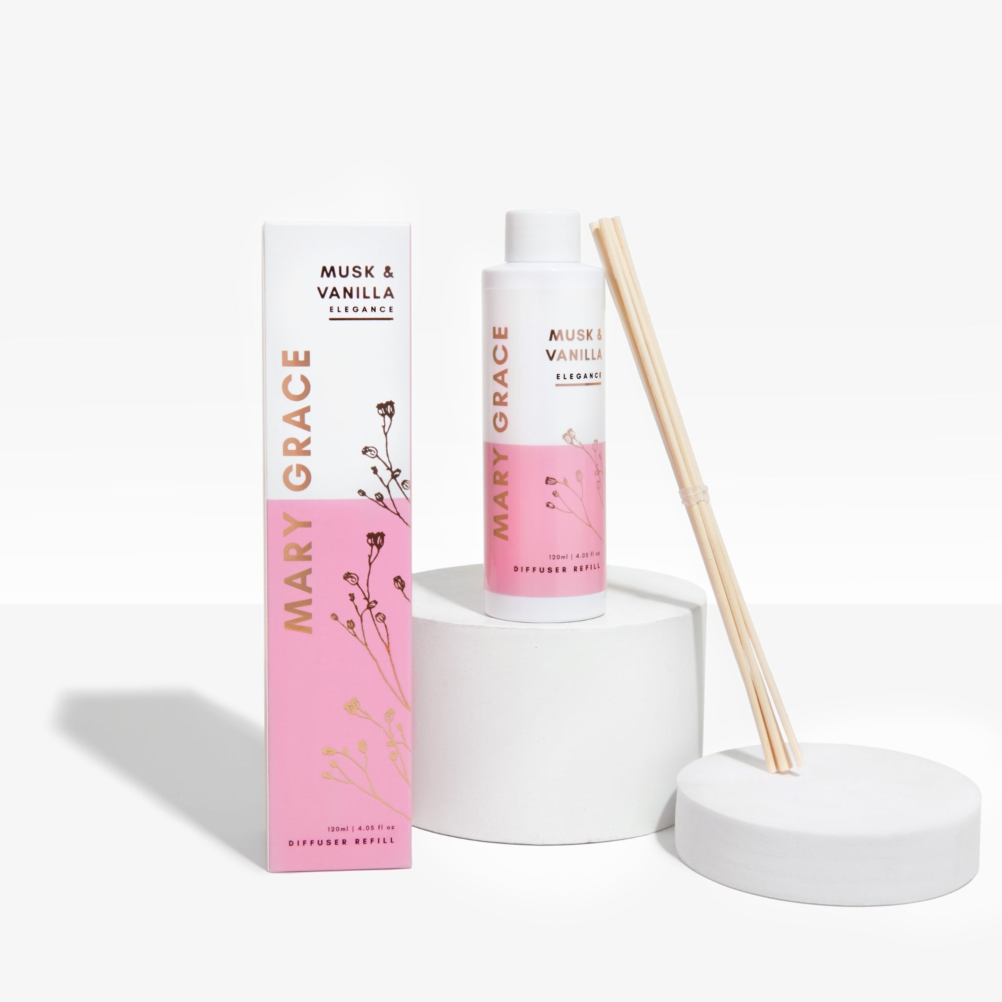 Musk & Vanilla Diffuser Refill (4 Pack)