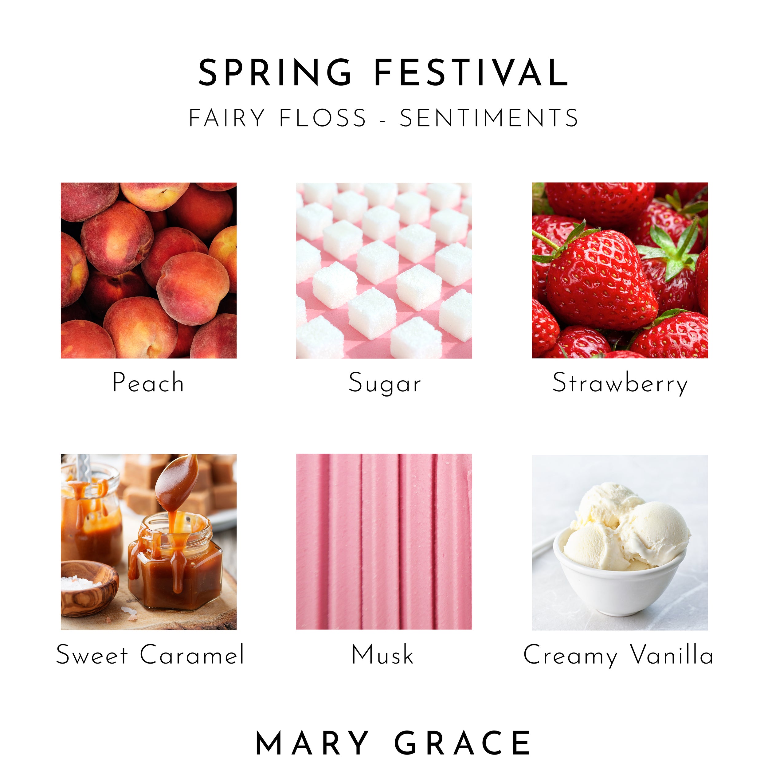 Spring Festival - Fairy Floss Linen & Room Mist (4 Pack)