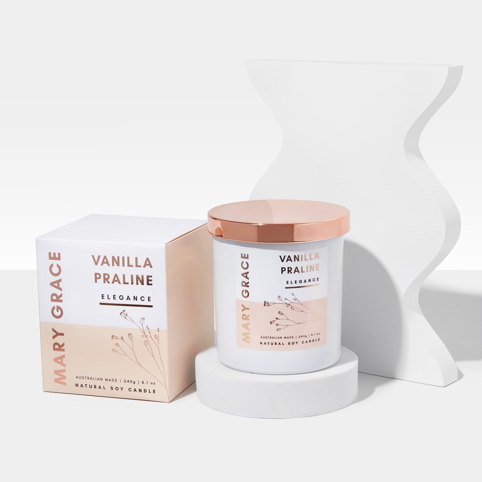 Vanilla Praline Jar Candle (4 Pack)