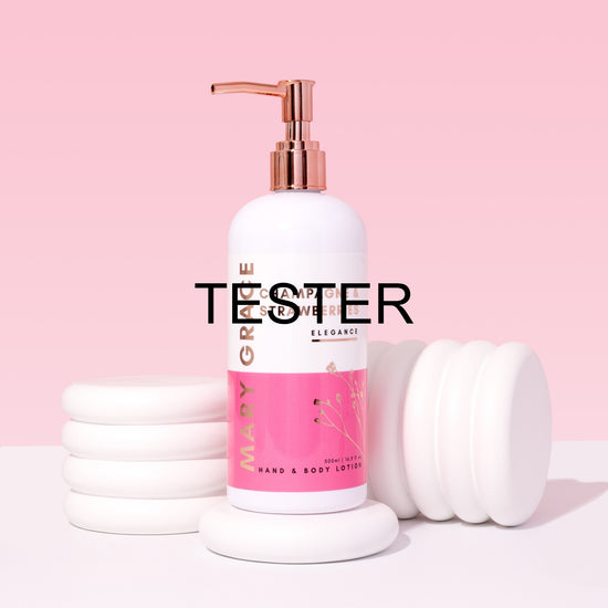 Champagne & Strawberries Hand & Body Lotion TESTER