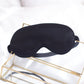 Luxe Satin Sleep Mask - Black (4 Pack)