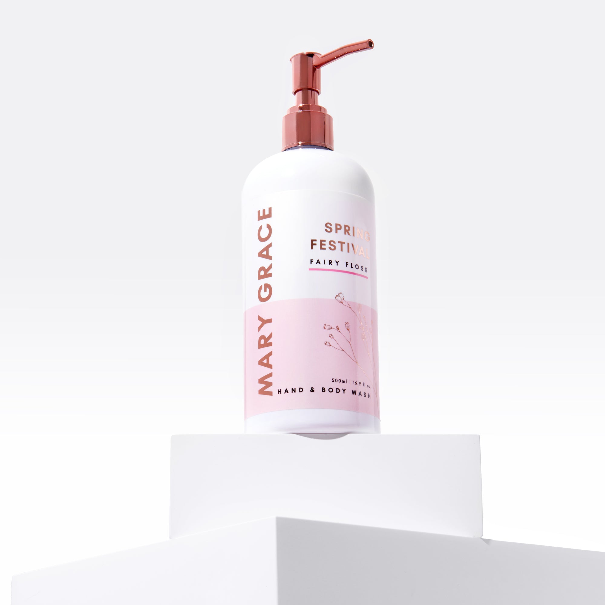 Spring Festival - Fairy Floss 500ml  Hand &amp; Body Wash (4 Pack)
