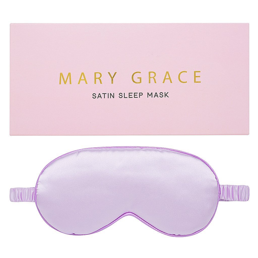 Luxe Satin Sleep Mask - Lilac (4 Pack)
